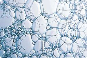 transparent soap bubbles filled with white background transparent soap bubbles filled with white background